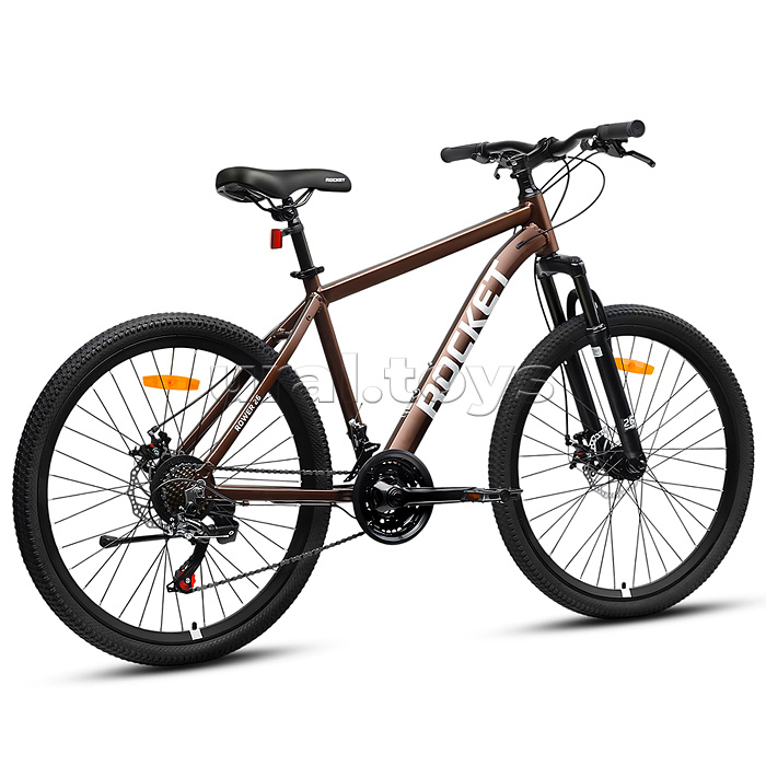 Велосипед 26" Rocket Rower, цвет коричневый, размер 18"