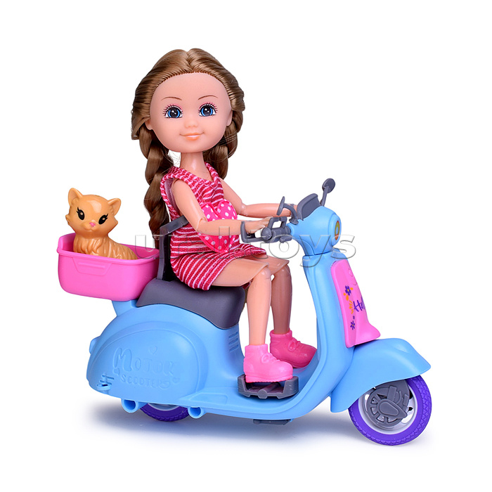 Кукла с аксессуарами "София и семья" в коробке