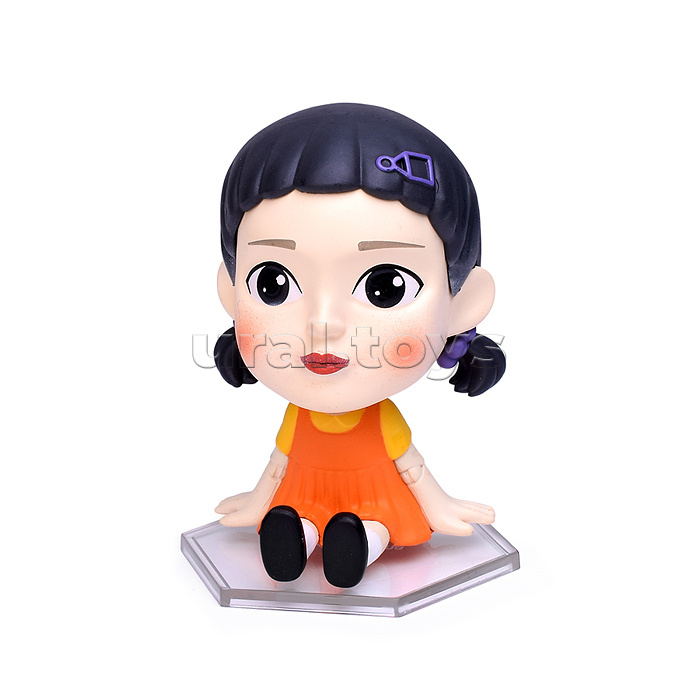 Фигурка с подвижной головой Squid Game, Young Hee