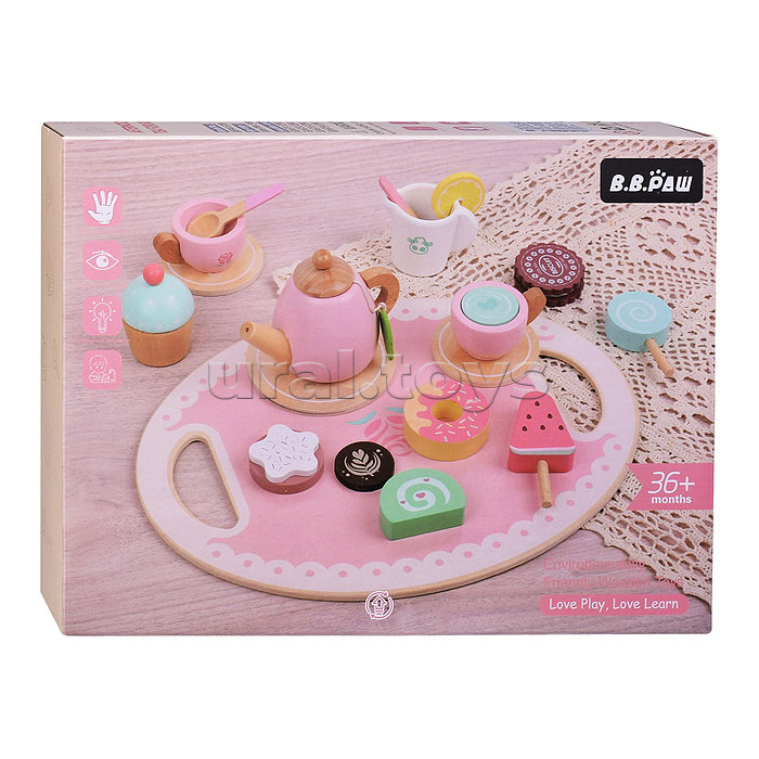 Набор посуды "Чайный набор Розовый"