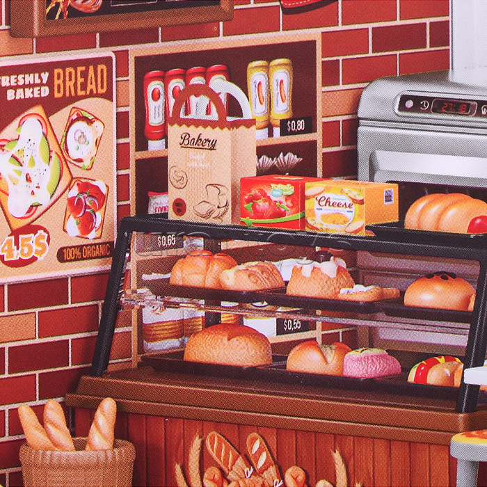 Конструктор "Булочная 3D" в коробке