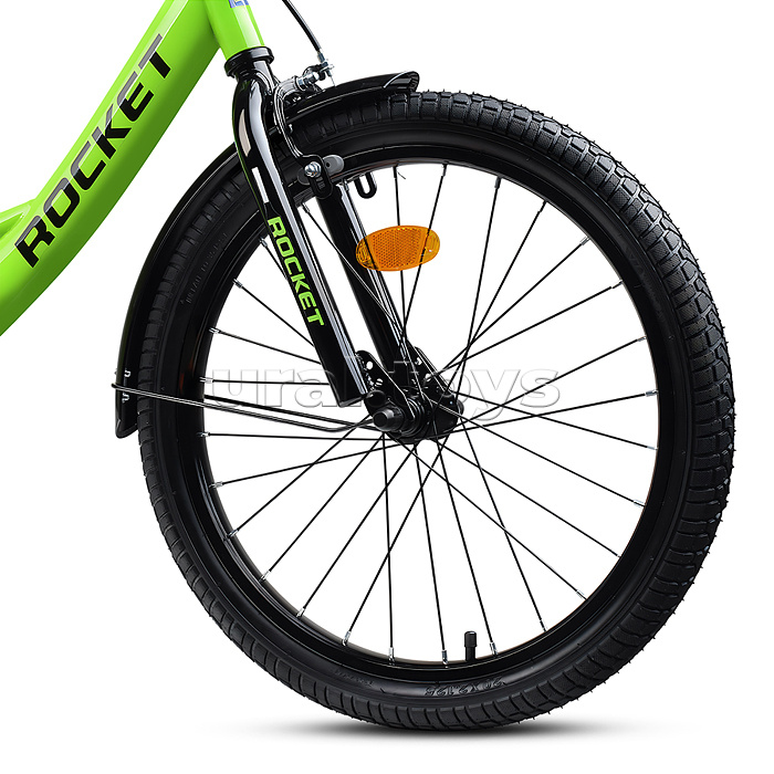 Велосипед 20" Rocket Gem, цвет зеленый