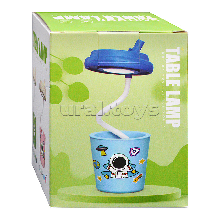 Фонарик-светильник игрушечный "Стакан. Космонавт" в коробке