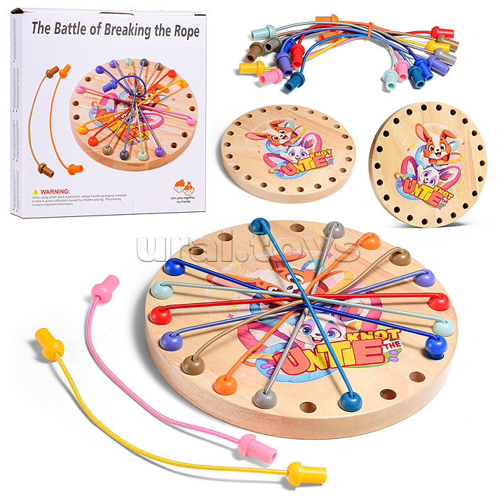 Игра развивающая "Развежи шнурок"