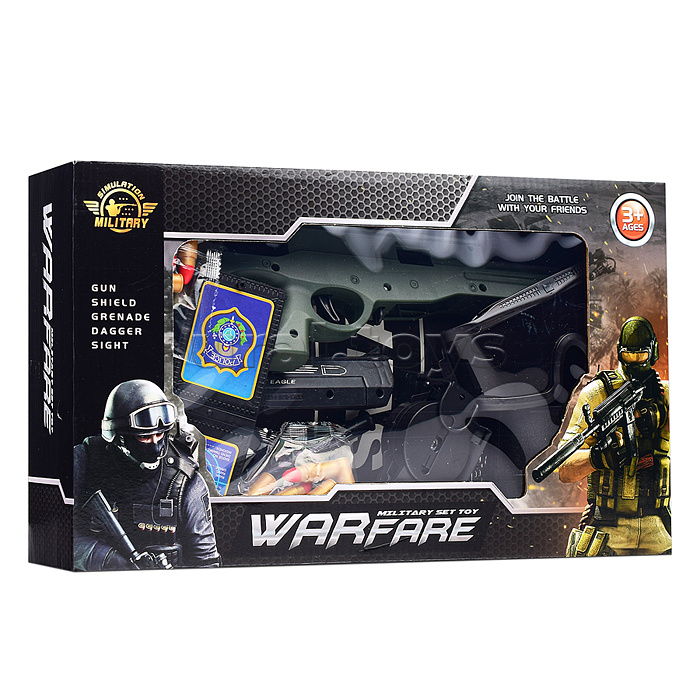 Набор полицейского "Захват спецназа" в коробке