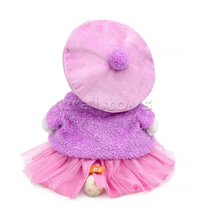 Кошка Ли-Ли в лилово-розовом комплекте