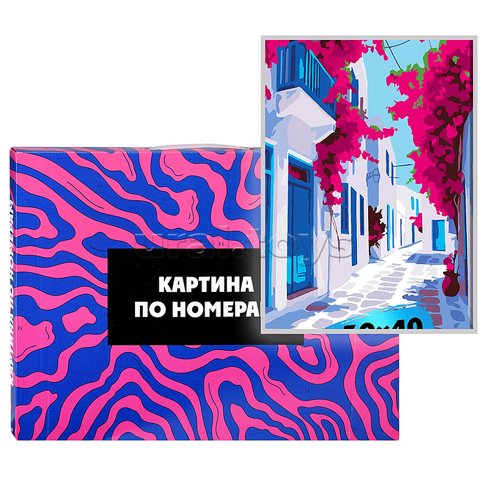 Картина по номерам "Бугенвиллия" 30х40