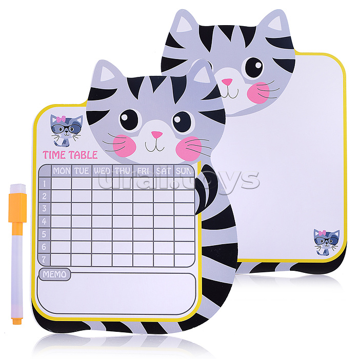 Доска для рисования "Рисуй с котёнком" в пакете