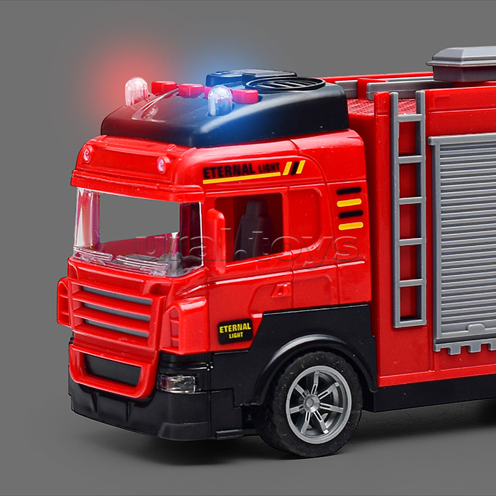 Машина "Пожарная служба" р/у, 27 MHz, в коробке