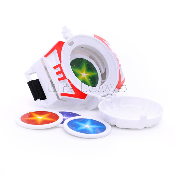 Набор оружия "Супер оружие" (свет, звук) на батарейках, в коробке