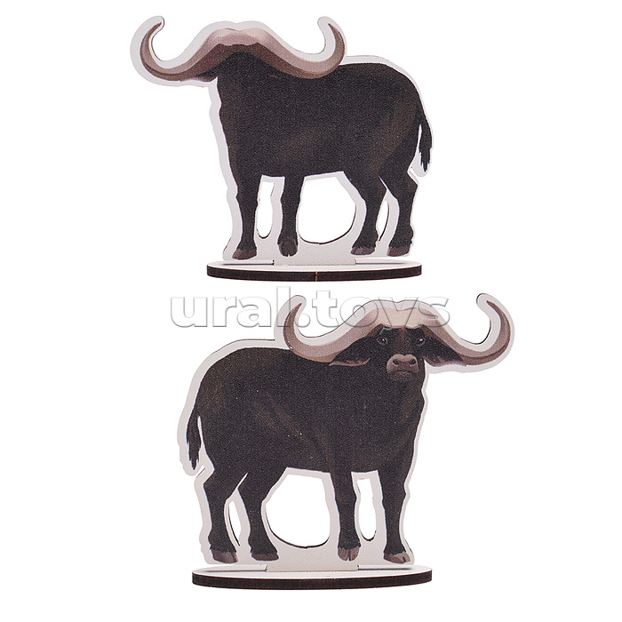 Игровой набор "Австралия" (дерево) крафтовая коробка