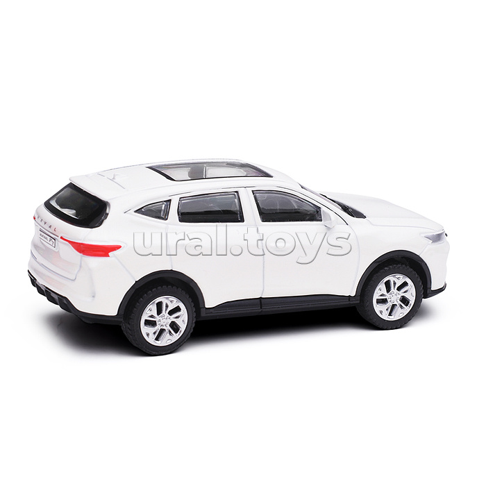 Машина металл Haval f7 10,5 см, (белый) инерц, в коробке