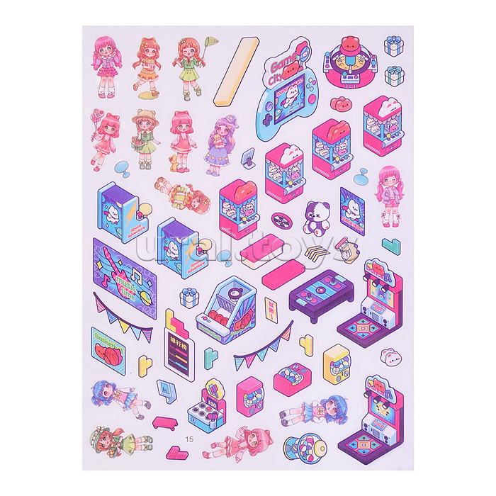 Набор наклеек "Сам себе дизайнер" Набор наклеек "Сам себе дизайнер"