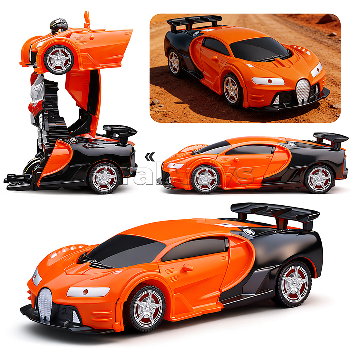 Машина-робот "Автостраж- Вихрь" на р/у ,27 MHz, в коробке