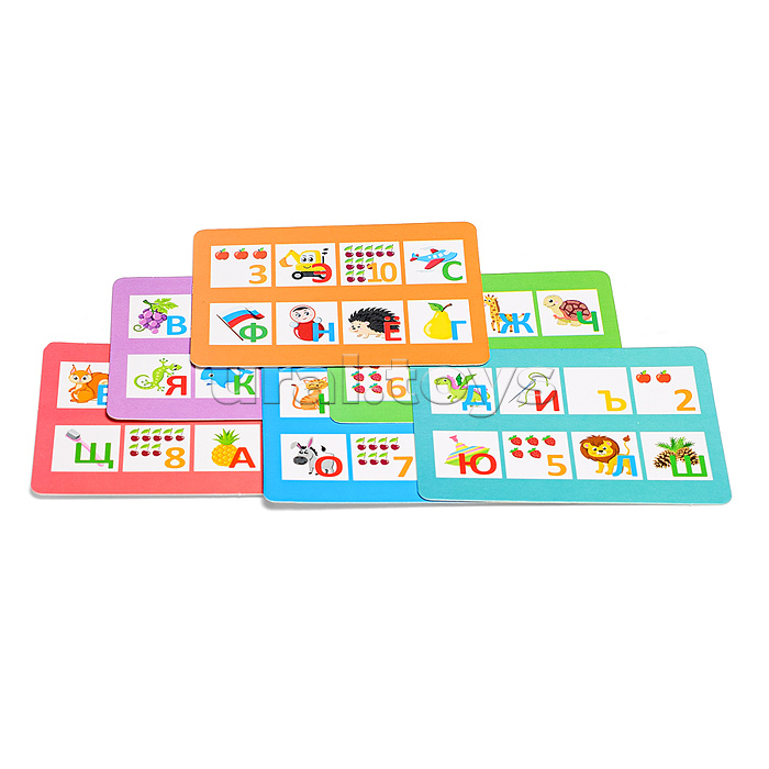 Лото дорожное "Азбука-Математика"