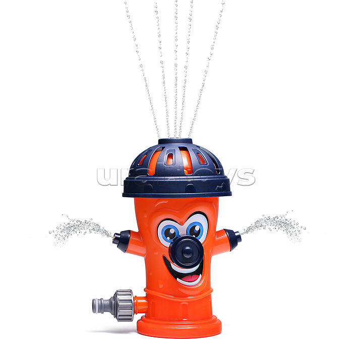 Игрушка - брызгалка "Пожарный гидрант", для подключения к водному шлангу, в коробке
