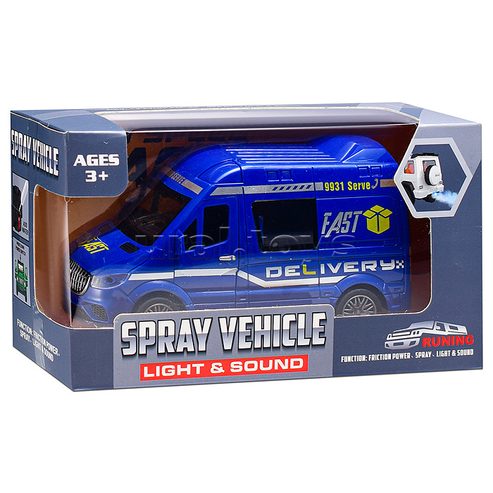 Машина "Супер грузовик" (свет, звук) в коробке