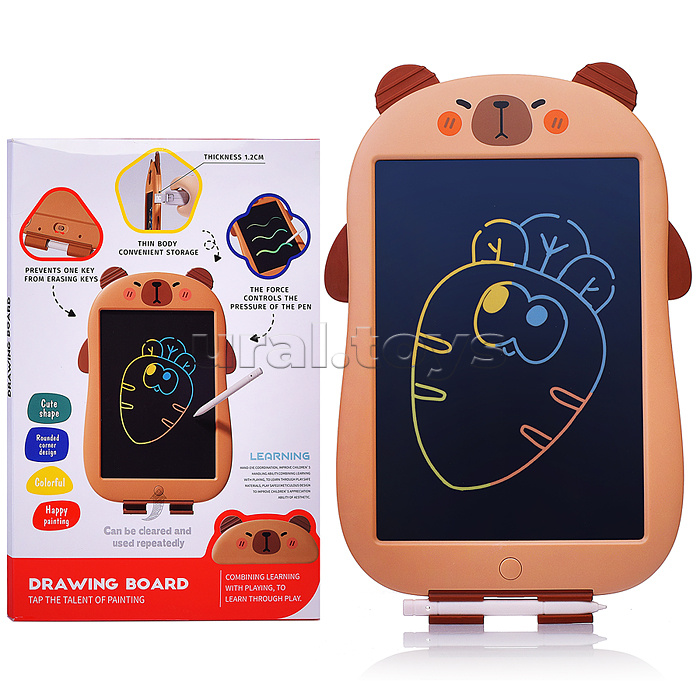 Доска для рисования "Капибара" в коробке