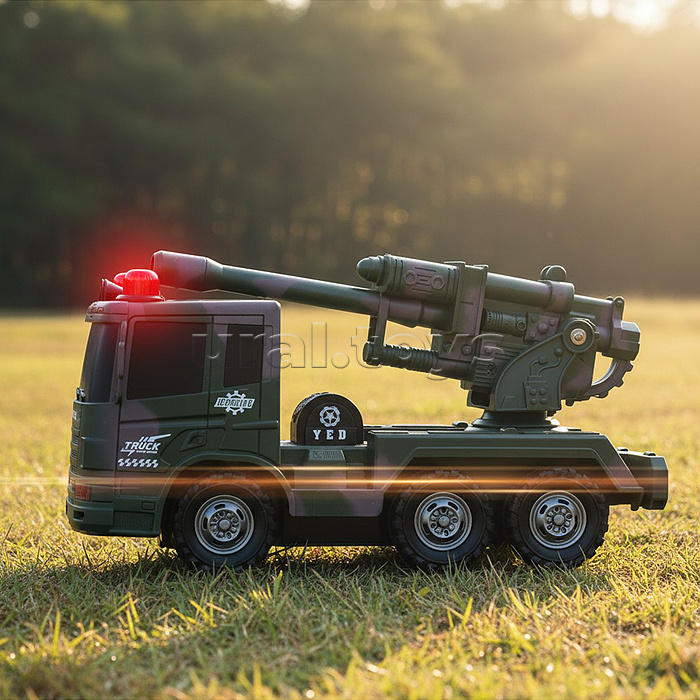 Машина "Военный грузовик" р/у, 27 MHz.  в коробке