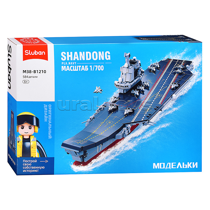 Конструктор "Авианосец" (584 дет.) Конструктор "Авианосец" (584 дет.)