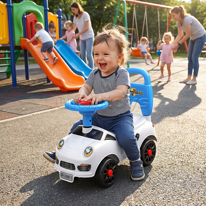 Каталка для детей Rocket R0277 (цвет белый)