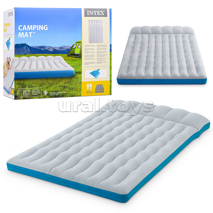 Надувной матрас Camping Mats (127х193х17 см)