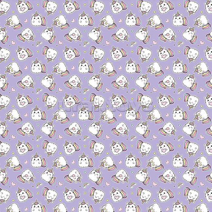Упаковочная бумага глянц. 70*100см, "Unicorn", 80 г/м2, ассорти, 4 дизайна Упаковочная бумага глянц. 70*100см, "Unicorn", 80 г/м2, ассорти, 4 дизайна