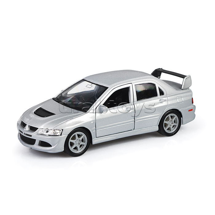 Машинка 1:38 Mitsubishi Lancer EVO VIII, пруж. мех., цвет в асс.