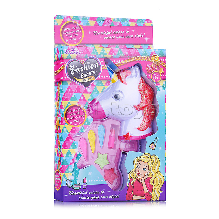 Косметика игрушечная "Единорожка" в коробке Косметика игрушечная "Единорожка" в коробке
