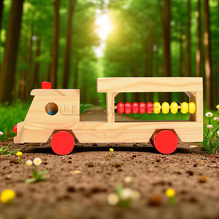 Машина с конструктором (5 дет.)