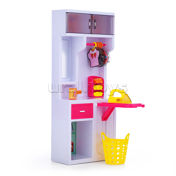 Мебель для кукол "Прачечная" в коробке