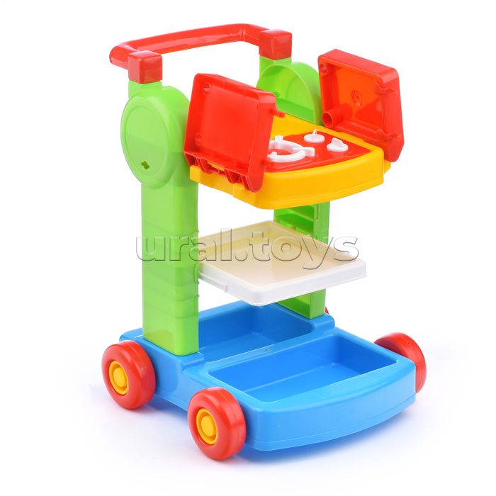Игровой набор "Любимая кухня" в тележке