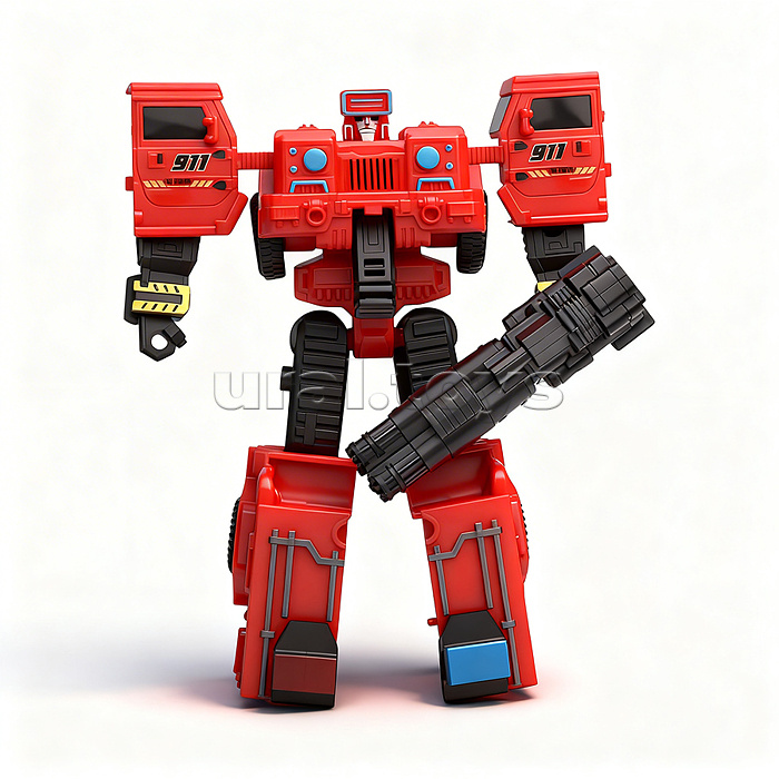 Робот трансформирующийся в автомобиль, в коробке