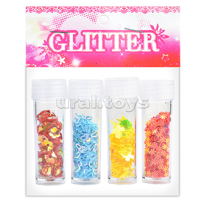 Набор творческая мастерская "Блестящие цвета" в пакете