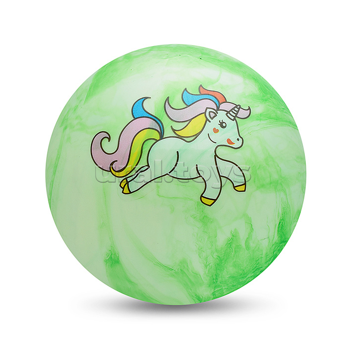 Мяч детский надувной "Единорог" 60гр.