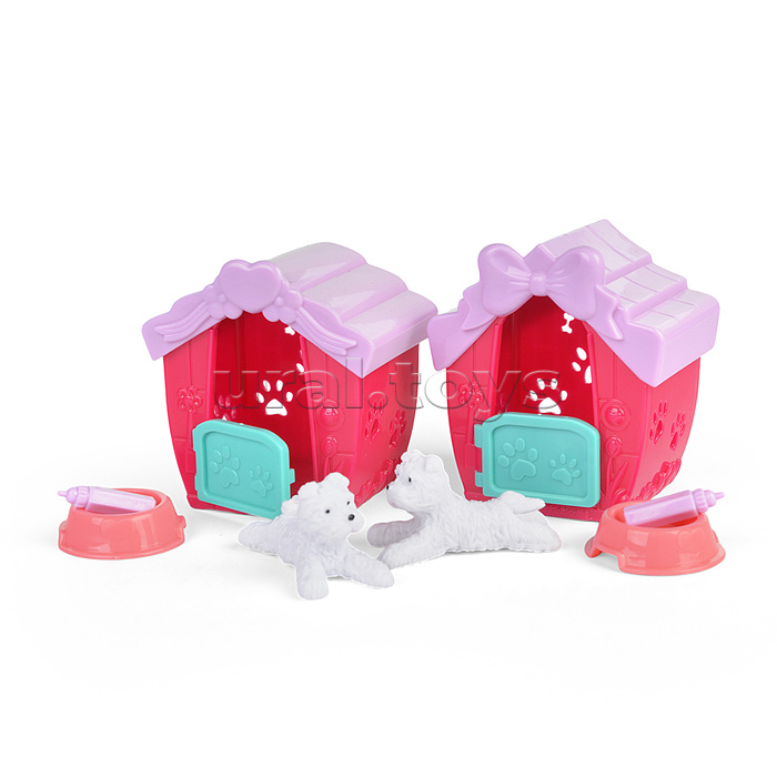 Набор питомцы "Мохнатый друг" с аксессуарами, в коробке ( в ассортименте)