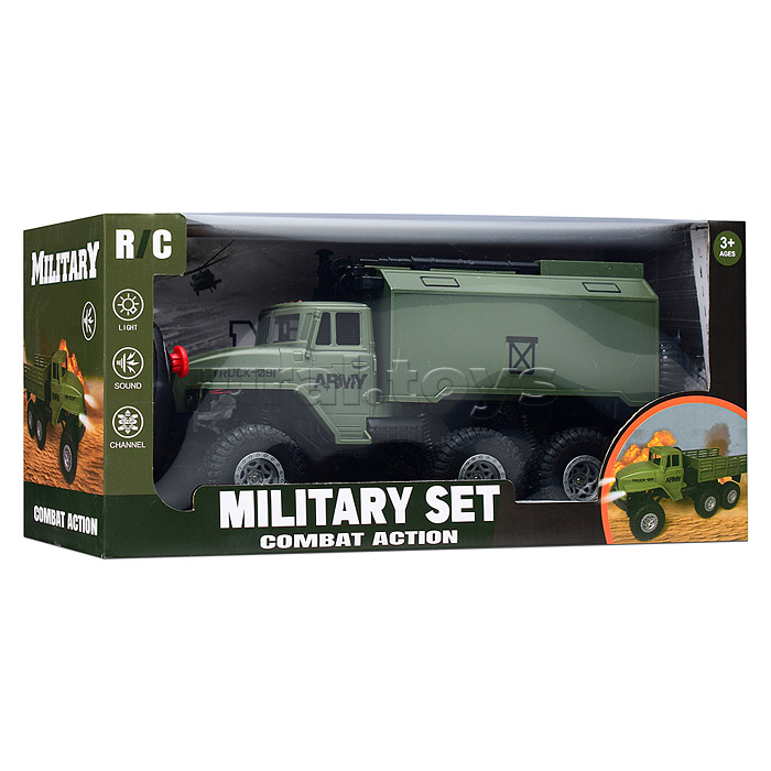 Машина "Армия" р/у, 27 MHz , в коробке