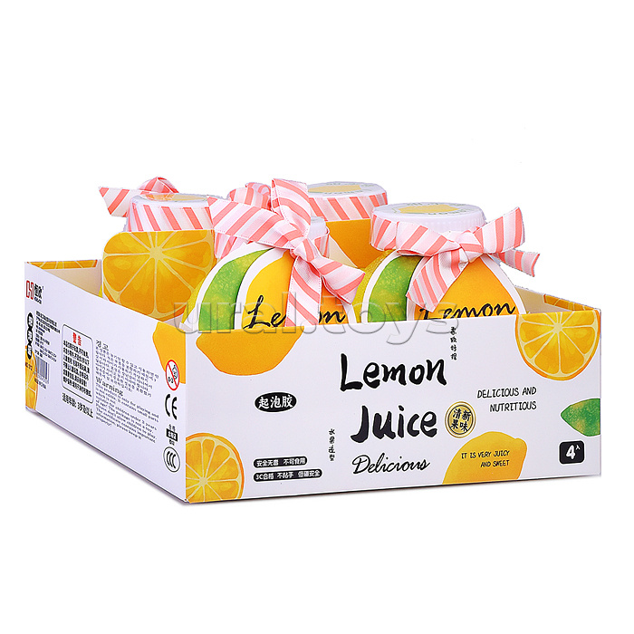 Игрушка-Антистресс "Лизун. Лимон"