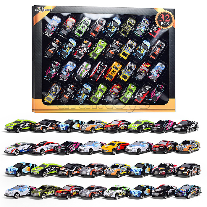 Набор машин "Скорость дороги", металл, в коробке