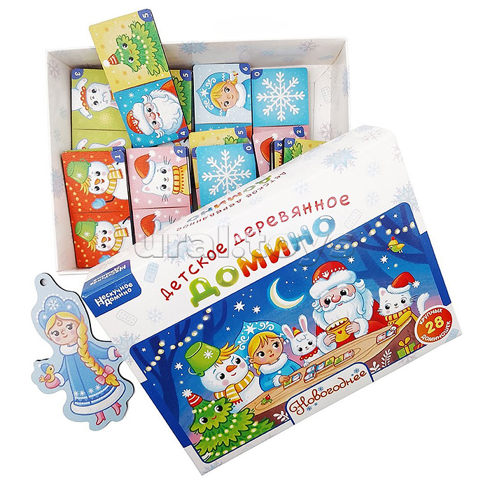 Нескучное домино "Новогоднее" Нескучное домино "Новогоднее"