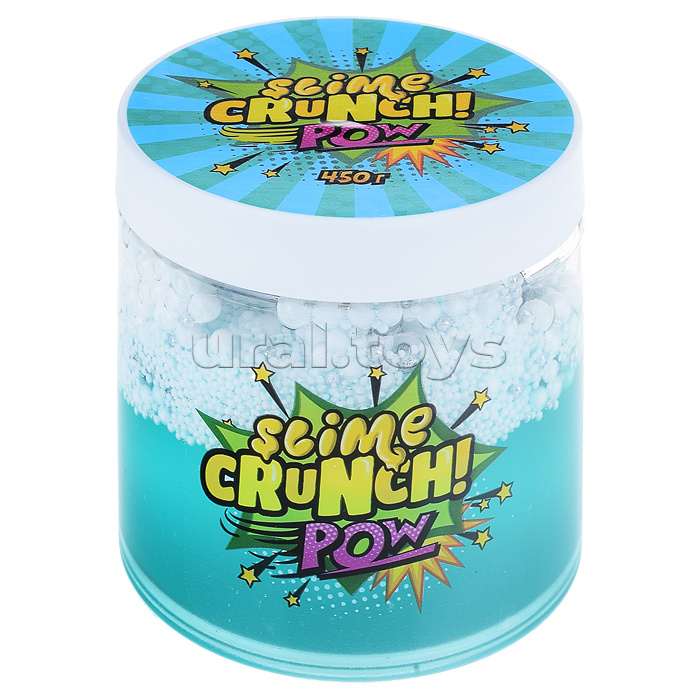 Игрушка Crunch-slime Pow с ароматом конфет и фруктов 450г