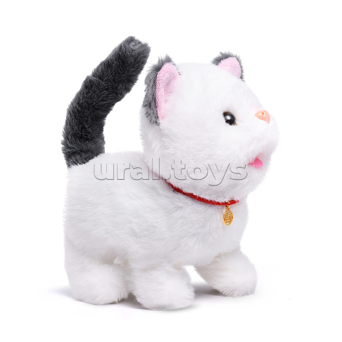 Кот "Барсик" (бегает, издаёт звук, виляет хвостом, открывает пасть), в пакете