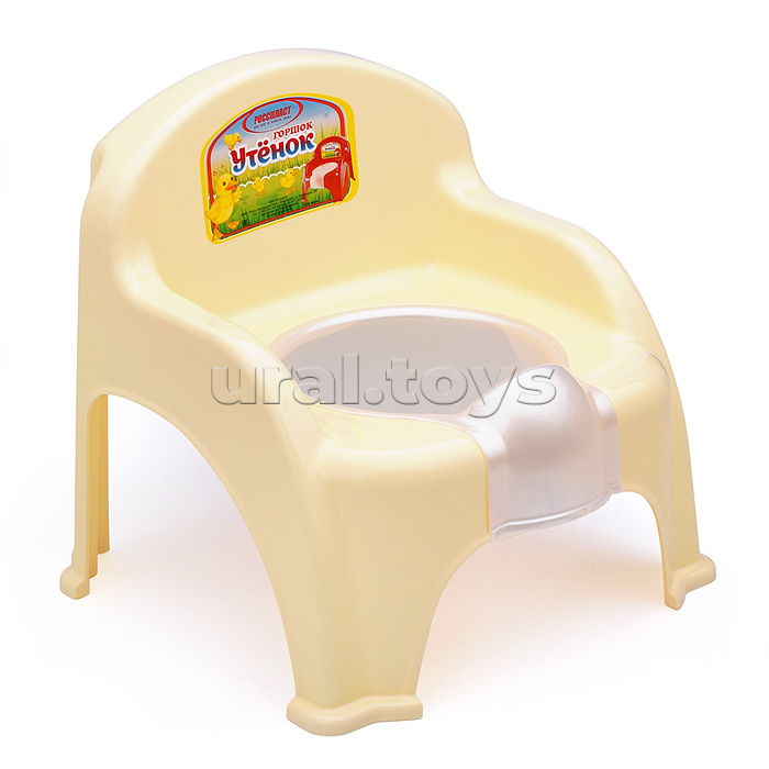 Горшок детский "Утенок" без крышки (микс-коробка)