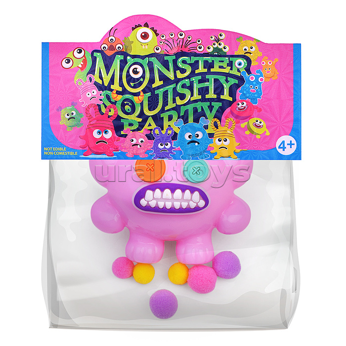 Игрушка-антистресс "Зубастый монстр"