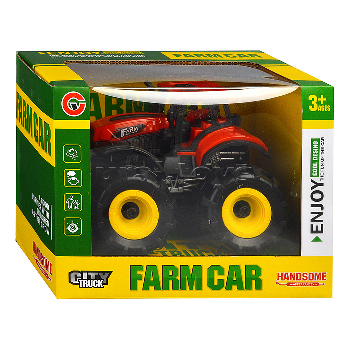 Трактор "Farm car-4" в коробке Трактор "Farm car-4" в коробке