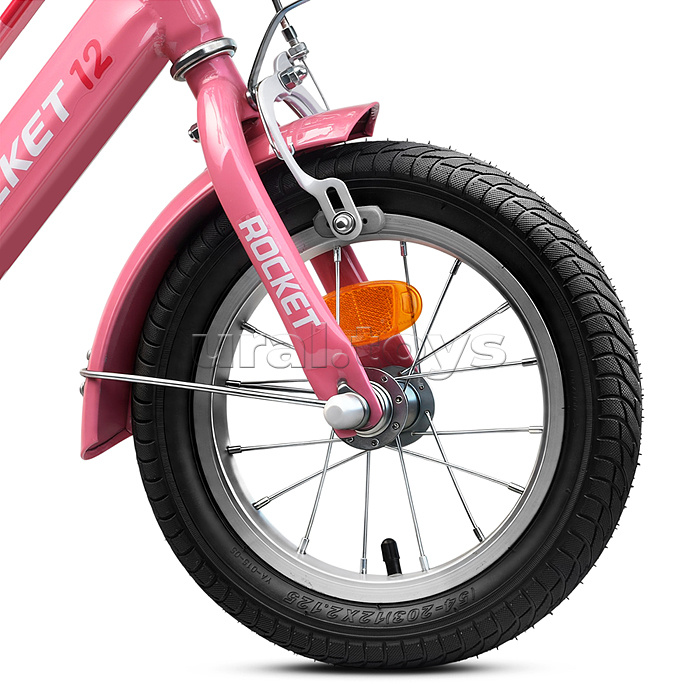 Велосипед 12" Rocket Emma, цвет розовый