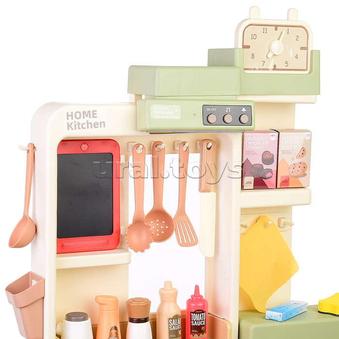 Игровой набор кухня "Mini Chef" (свет, звук, пар, слив воды) в коробке