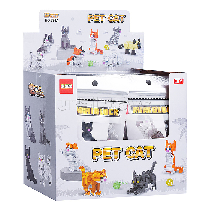 Конструктор "Pet cat" в коробке