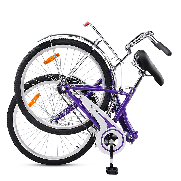 Велосипед 24" Rocket City Fold 24, цвет фиолетовый, размер 16"