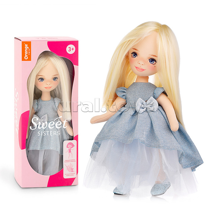 Кукла Mia в голубом платье 32, серия: Вечерний шик